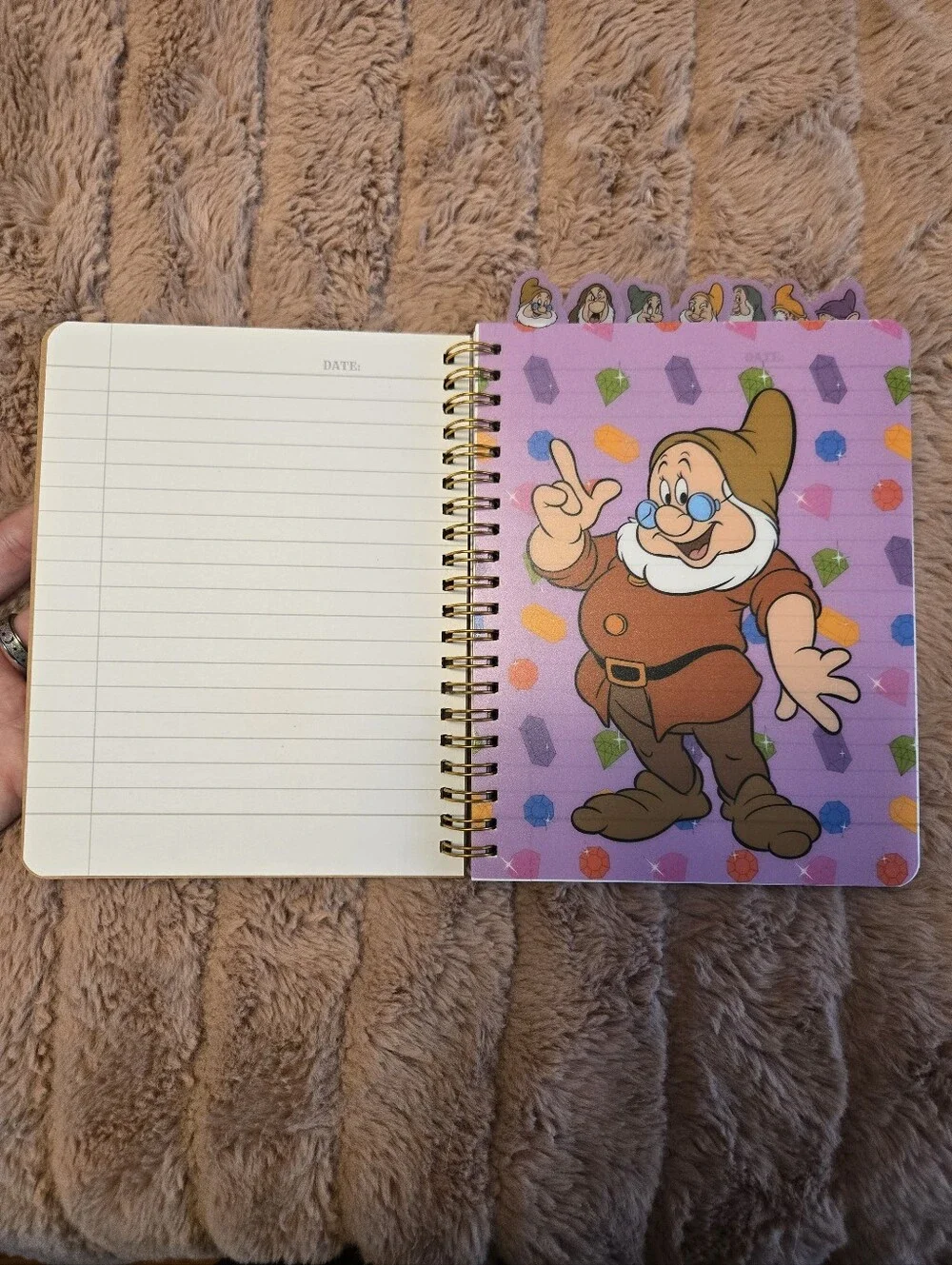 Cakeworthy Disney Seven Dwarfs Spiral Notebook